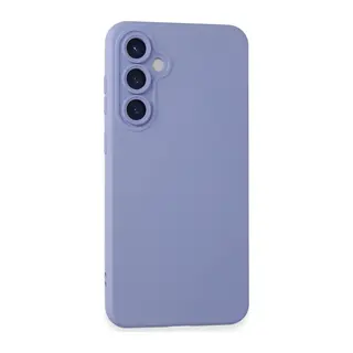 Galaxy S24 Kılıf Nano İçi Kadife Silikon - Lila