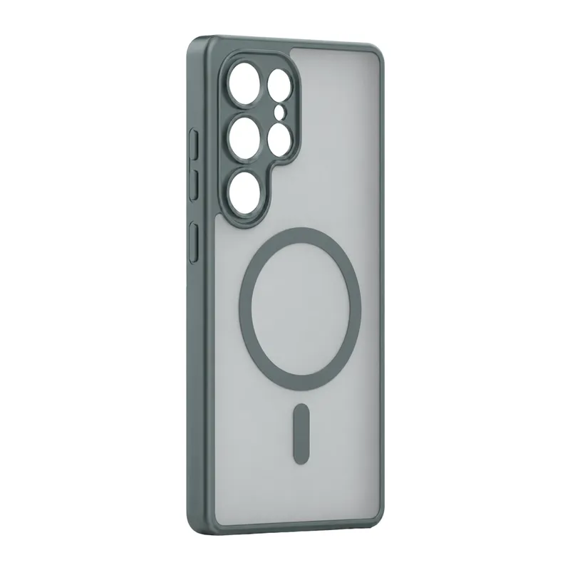 Galaxy S26 Ultra Loji Magsafe Kapak - Gri