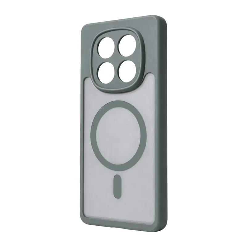 Xiaomi Redmi Note 15 Pro Plus 5g Loji Magsafe Kapak - Gri