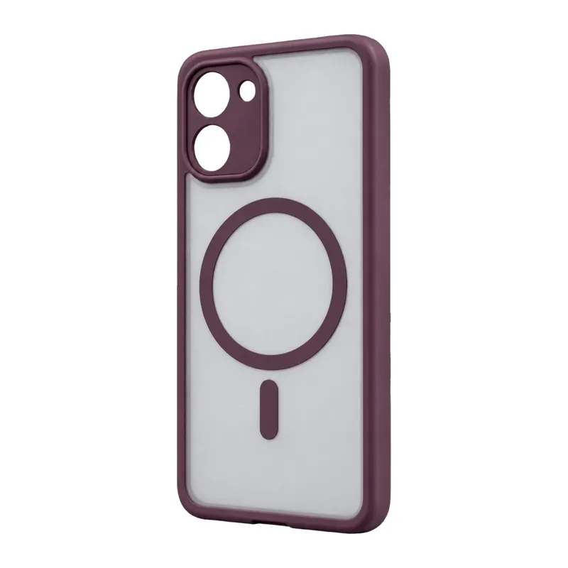 Xiaomi Poco X8 Pro Loji Magsafe Kapak - Bordo