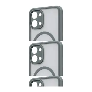 Xiaomi Poco X8 Pro Max Loji Magsafe Kapak - Gri