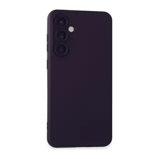 Galaxy S24 Kılıf Nano İçi Kadife Silikon - Mor