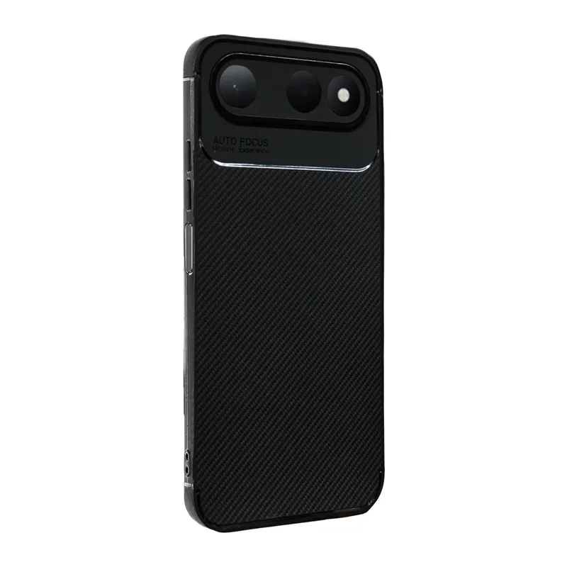 Tecno Spark 50 5g Auto Focus Karbon Kapak - Siyah