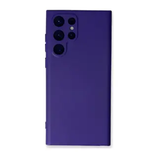 Galaxy S24 Ultra Kılıf Nano İçi Kadife Silikon - Mor