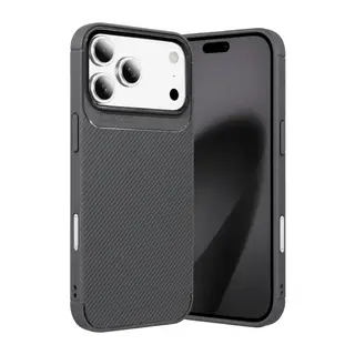 İphone 18 Pro Auto Focus Karbon Kapak - Gri