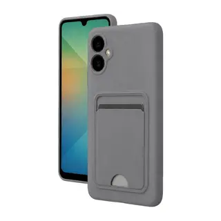 Galaxy A07 4g Kelvin Kartvizitli Silikon - Gri