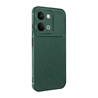 Vivo Y31d Auto Focus Karbon Kapak - Yeşil