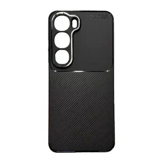 Vivo Y31 5g Auto Focus Karbon Kapak - Siyah