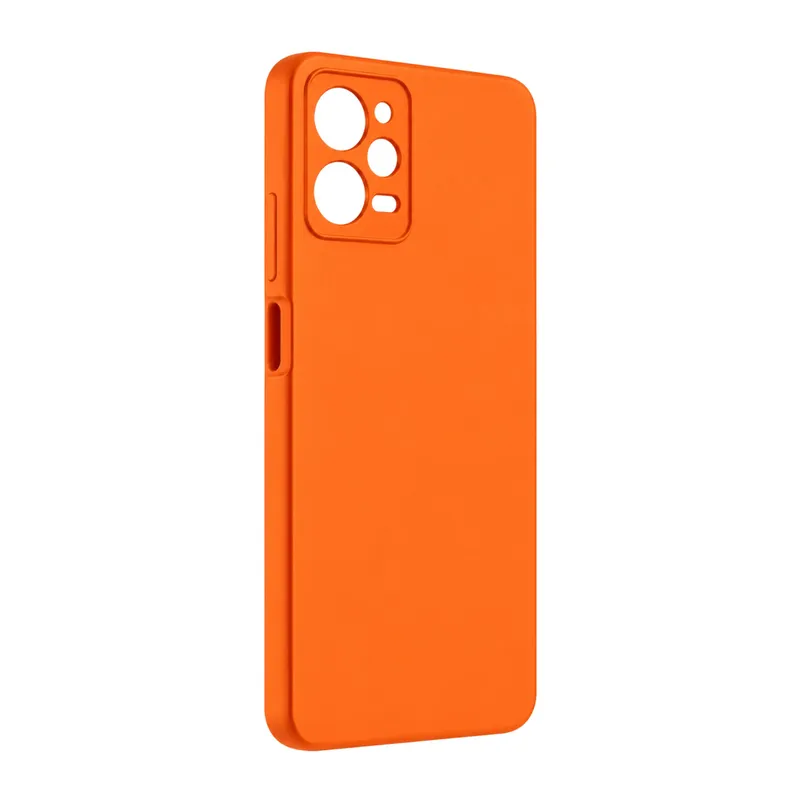 Xiaomi Redmi Note 12 Pro 5g Nano İçi Kadife Silikon - Turuncu