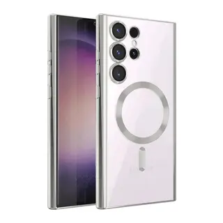 Galaxy S23 Ultra Kılıf Kross Magneticsafe Kapak - Titan Gri