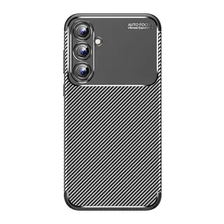 Galaxy A15 4g Kılıf Auto Focus Karbon Kapak - Siyah