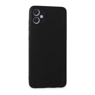 Galaxy A05 Kılıf First Silikon - Siyah