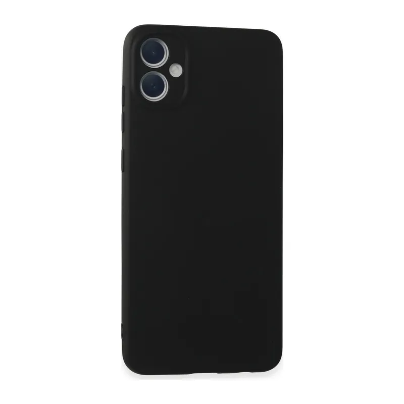 Galaxy A05 Kılıf First Silikon - Siyah