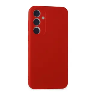 Galaxy A15 4g Kılıf First Silikon - Kırmızı