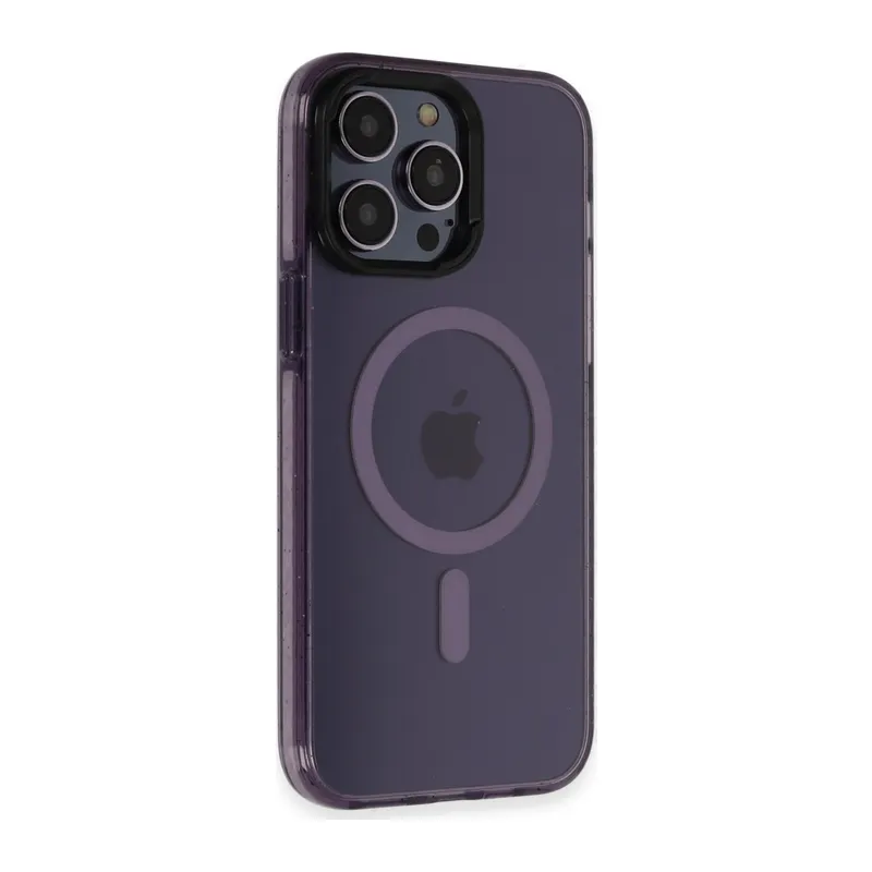 Joko İphone 14 Pro Max Kılıf Tigra Magsafe Kapak - Derin Mor