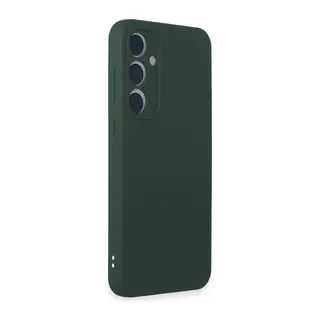Galaxy A35 5g Kılıf First Silikon - Koyu Yeşil