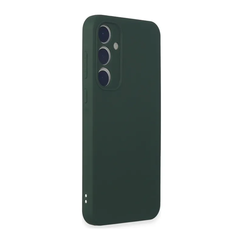 Galaxy A35 5g Kılıf First Silikon - Koyu Yeşil