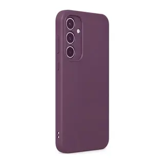 Galaxy A35 5g Kılıf First Silikon - Mürdüm