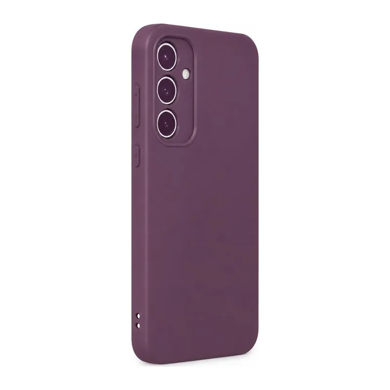 Galaxy A35 5g Kılıf First Silikon - Mürdüm