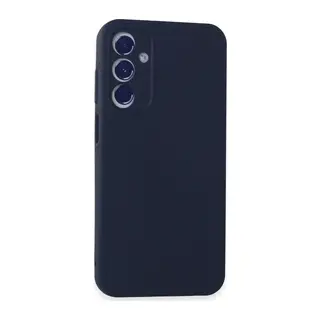 Galaxy A55 5g Kılıf First Silikon - Lacivert