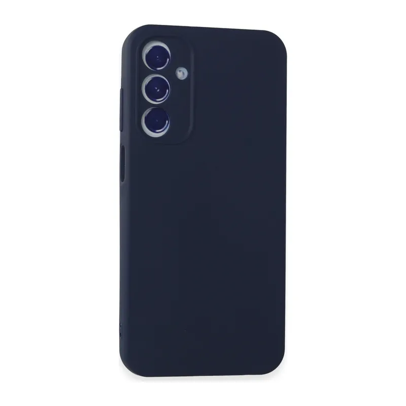 Galaxy A55 5g Kılıf First Silikon - Lacivert