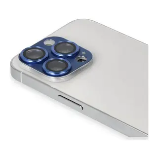 İphone 13 Pro Max Pers Alüminyum Kamera Lens - Lacivert