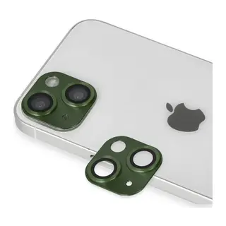 İphone 13 Pers Alüminyum Kamera Lens - Yeşil