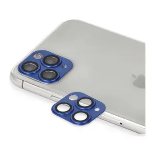 İphone 11 Pro Max Pers Alüminyum Kamera Lens - Lacivert