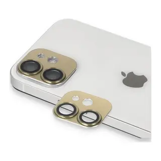 İphone 11 Pers Alüminyum Kamera Lens - Gold