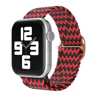 Watch 38mm Kordon - Zigzag Kırmızı-siyah