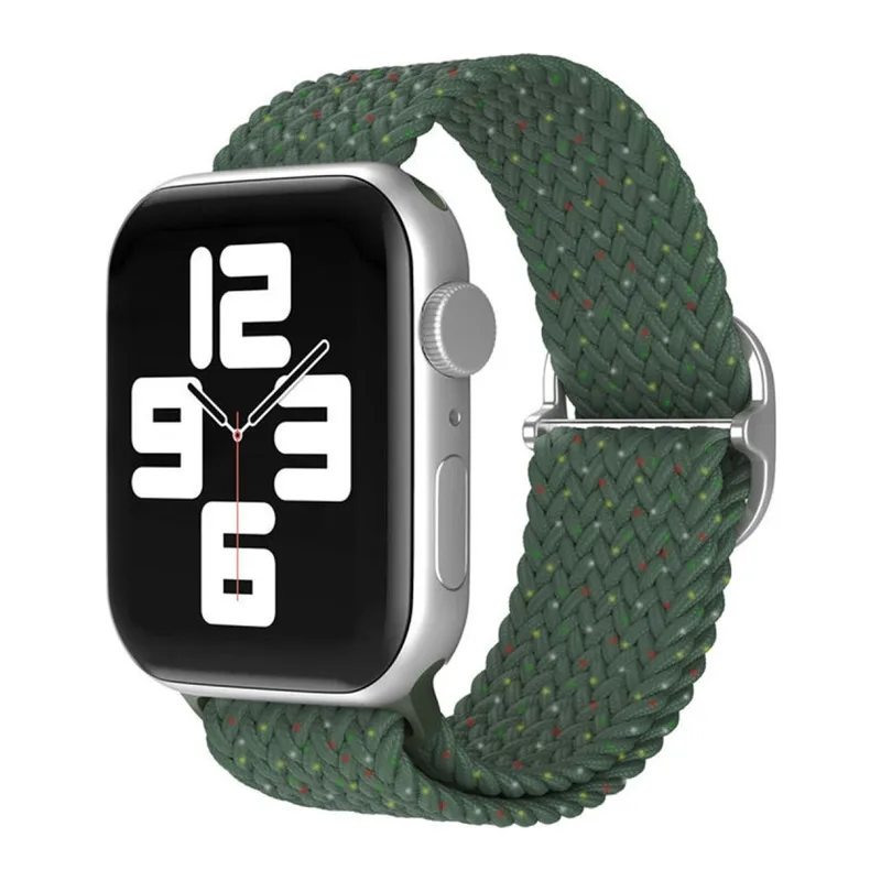 Watch 38mm Kordon - Benekli Koyu Yeşil