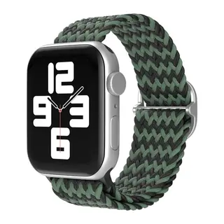 Watch 38mm Kordon - Zigzag Yeşil-siyah