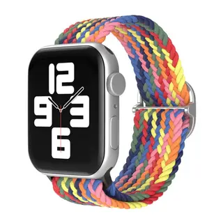 Watch 42mm Kordon - Siyah-kırmızı-sarı