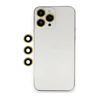 İphone 12 Pro Shine Kamera Lens - Gold