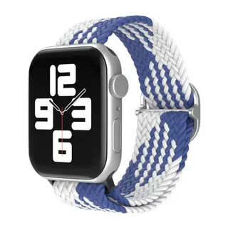 Watch 22mm Kordon - Mavi-beyaz