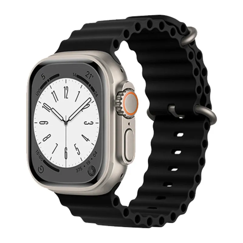 Watch 38mm Ocean Kordon - Siyah