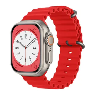 Watch 38mm Ocean Kordon - Kırmızı