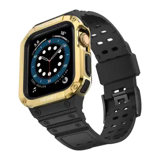 Watch 42mm Kr401 Silikon Kordon - Siyah-gold