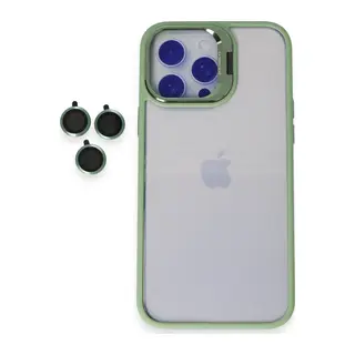 Joko İphone 14 Pro Max Kılıf Roblox Lens Standlı Kapak - Yeşil