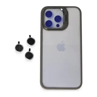 Joko İphone 15 Pro Max Kılıf Roblox Lens Standlı Kapak - Titan Gri