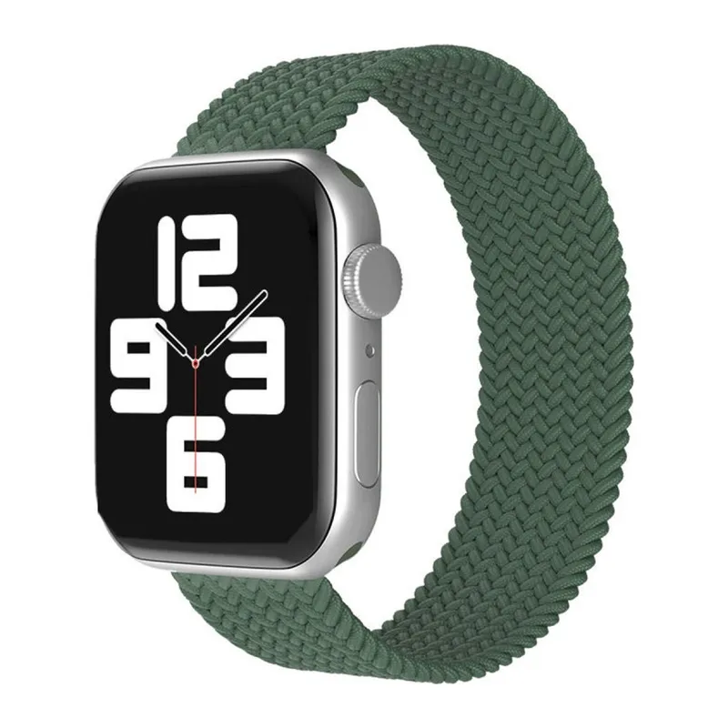 Watch 38mm Ayarlı Solo Silikon Kordon - Haki Yeşil