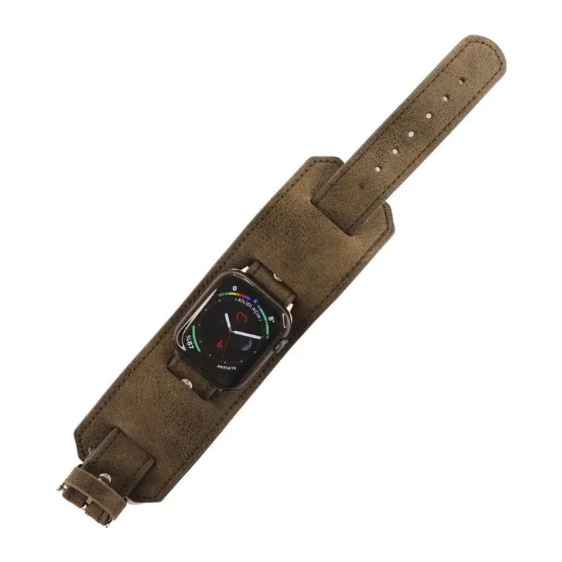 Watch 42mm Nl17 Deri Kordon - Kahverengi