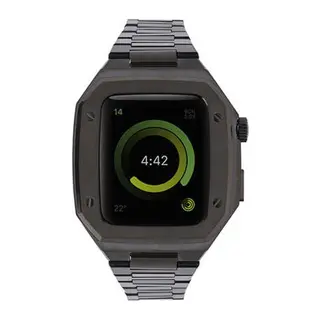 Watch 44mm Metal Petek Kasalı Kordon - Siyah