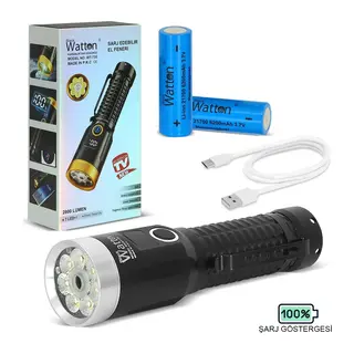 2800 Lümen Özel Seri Yeşil Lazer Özellikli Mıknatıslı Wt-735