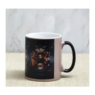Porselen Renk Değiştiren Demon Slayer Kupa Bardak Aalk380
