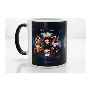 Porselen Renk Değiştiren Demon Slayer Kupa Bardak Aalk383