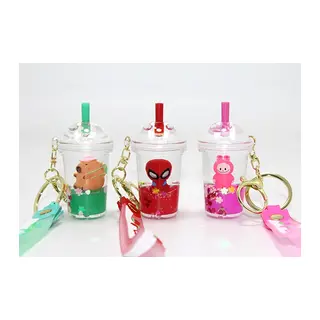 Sulu Silikon Anahtarlık Spiderman, Labubu,kapibara Alk5282