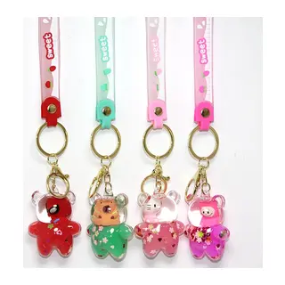 Sulu Silikon Anahtarlık Spiderman, Labubu,kapibara, Hello Kitty Alk5283