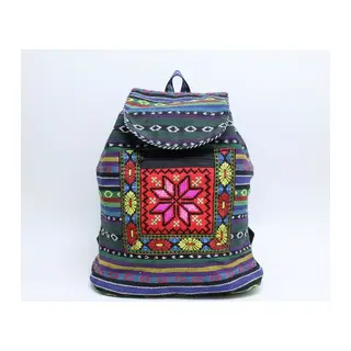 Kilim Desenli Sırt Çantası Alk-1