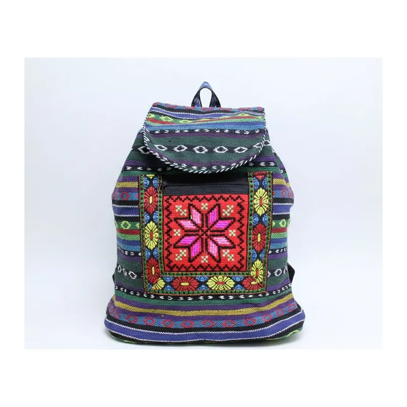 Kilim Desenli Sırt Çantası Alk-1